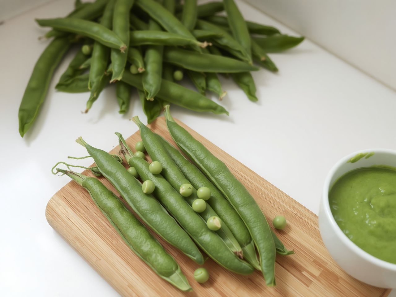A zöldborsó könnyen okozhat gázképződést a babáknál.