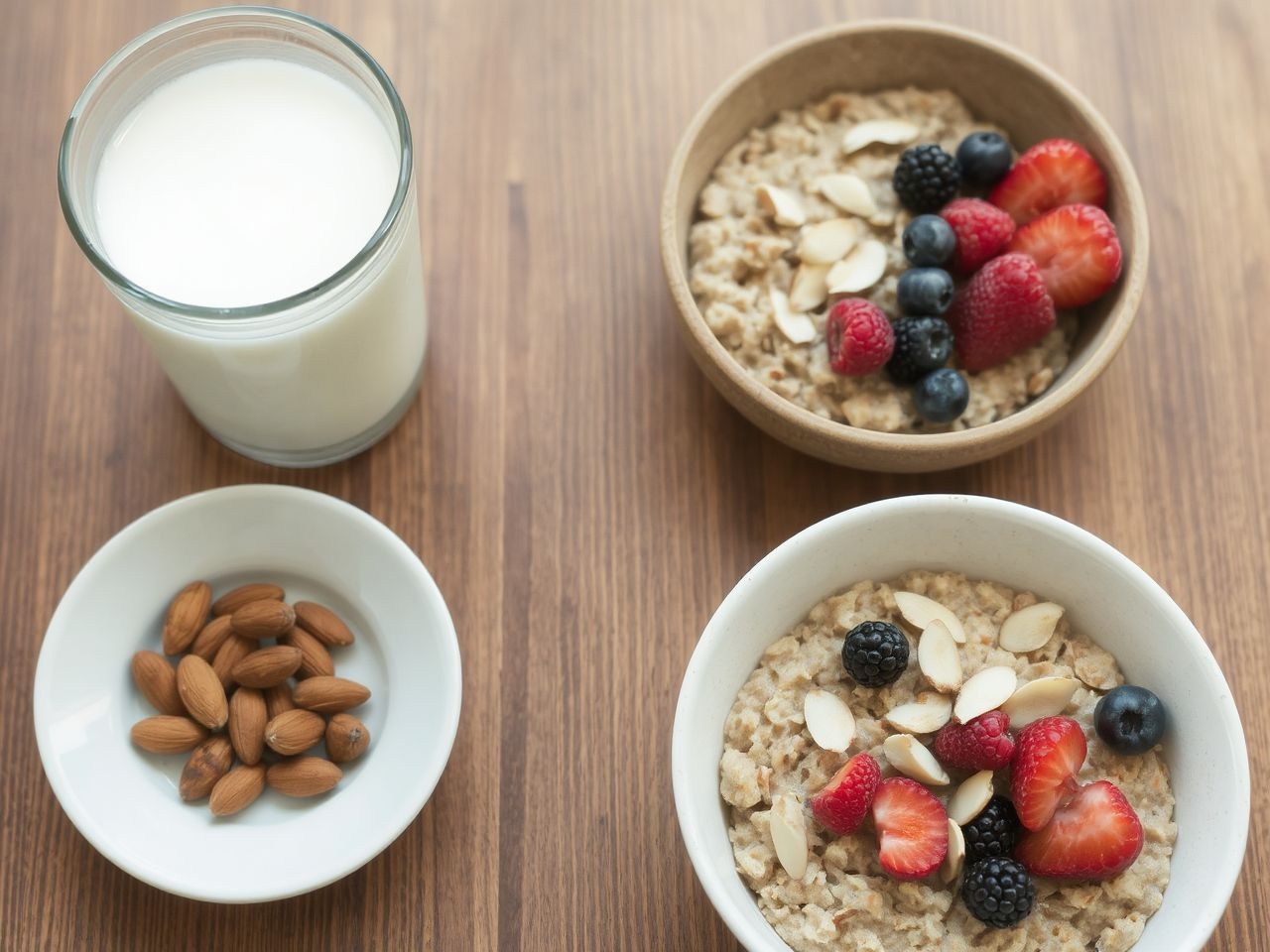 A mandulát reggelire vagy snackként érdemes rendszeresen fogyasztani.