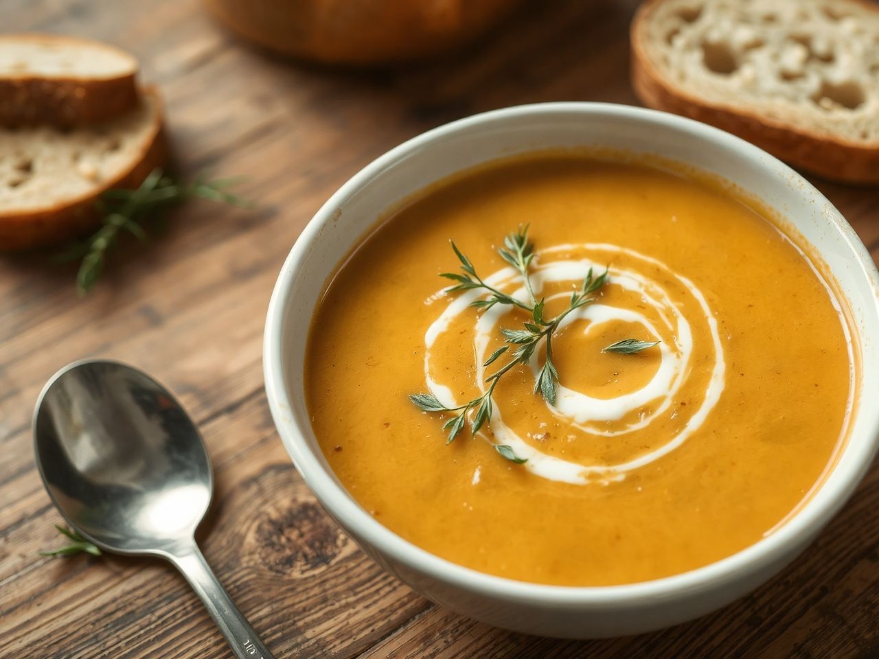 A krémes hagymaleves tejföllel és pirított kenyérkockákkal a legfinomabb.