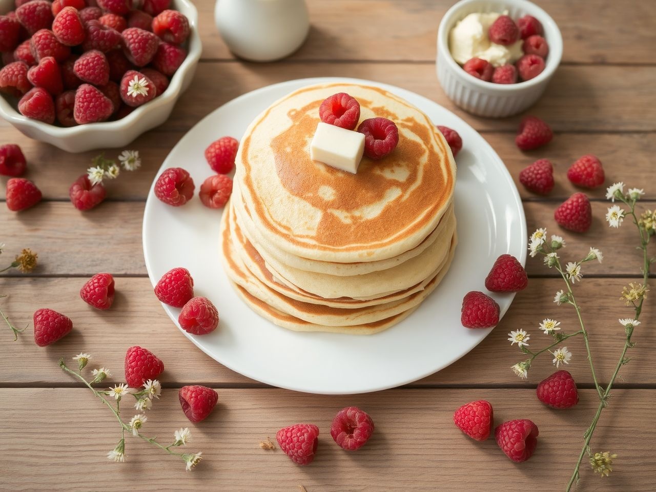 A málnás-túrókrémes palacsinta tökéletes tavaszi ünnepekre.
