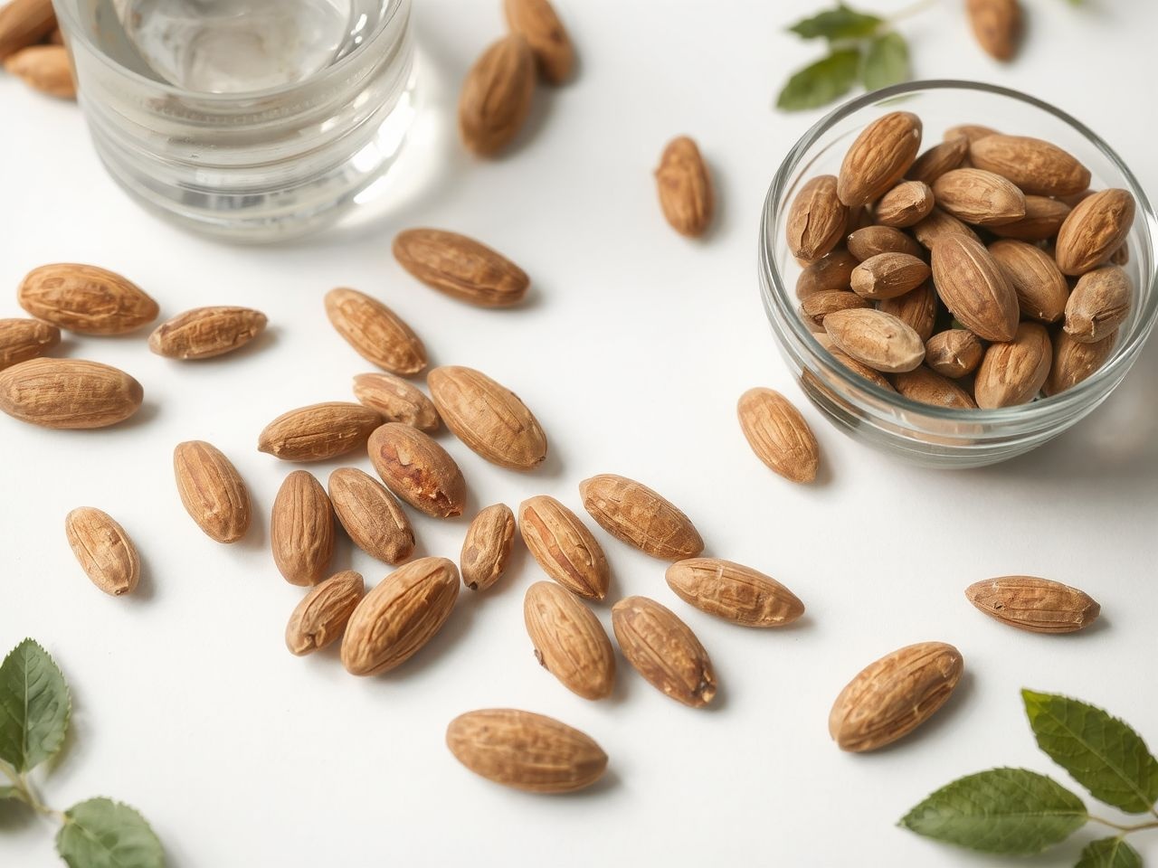 Mandula nagy mennyiségben puffadást és allergiás reakciókat okozhat.