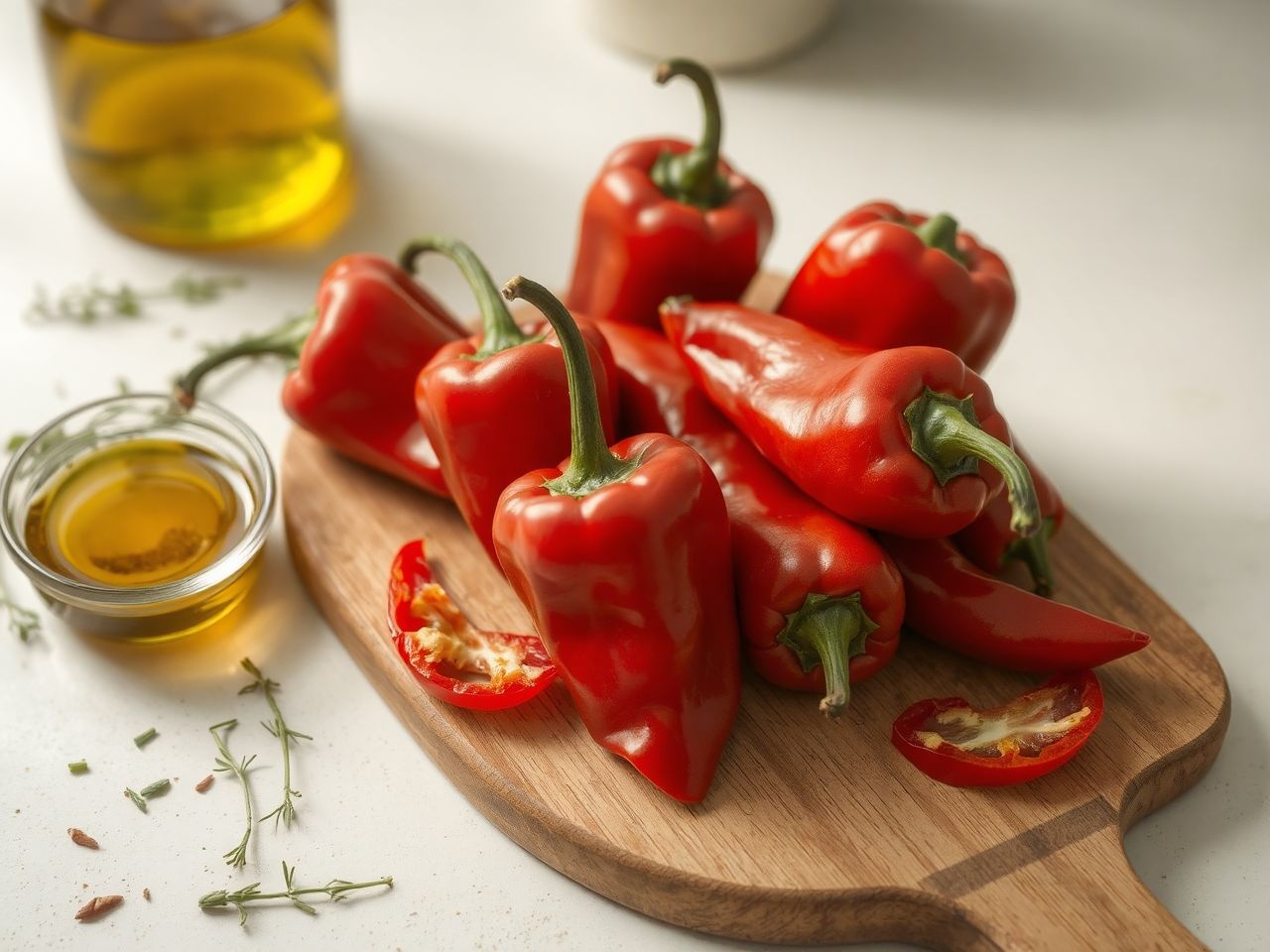 A kápia paprika édes íze tökéletes grillezett fogásokhoz.