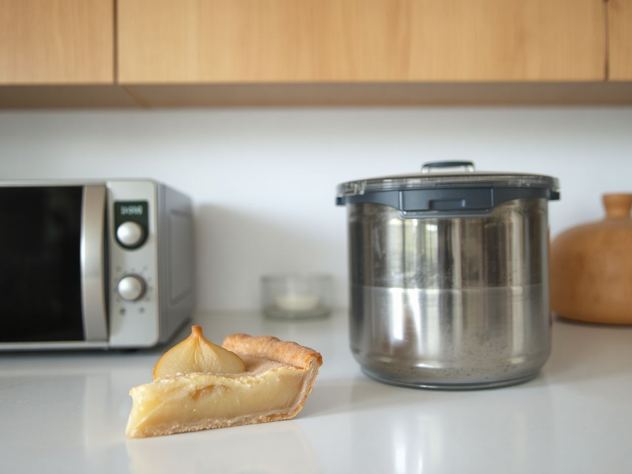 A pite légmentesen tárolva, újramelegítve is friss marad.