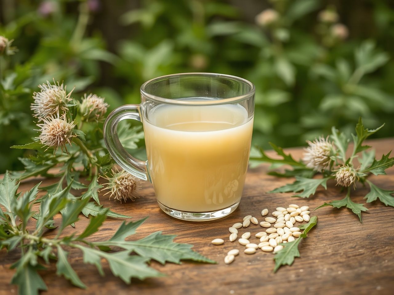 A máriatövis tea segíthet a máj méregtelenítésében is.