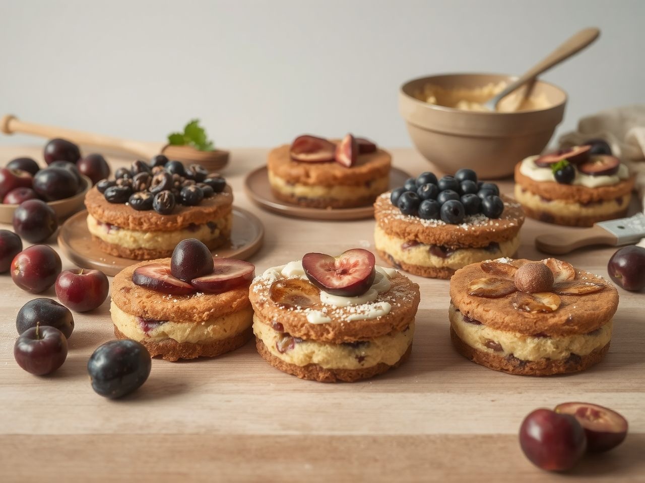 A szilvás süti variációk között fűszeres meglepetések rejtőznek.