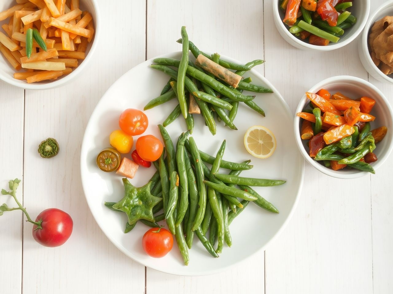 A zöldbab természetes édes íze könnyen elnyeri a gyerekek tetszését.