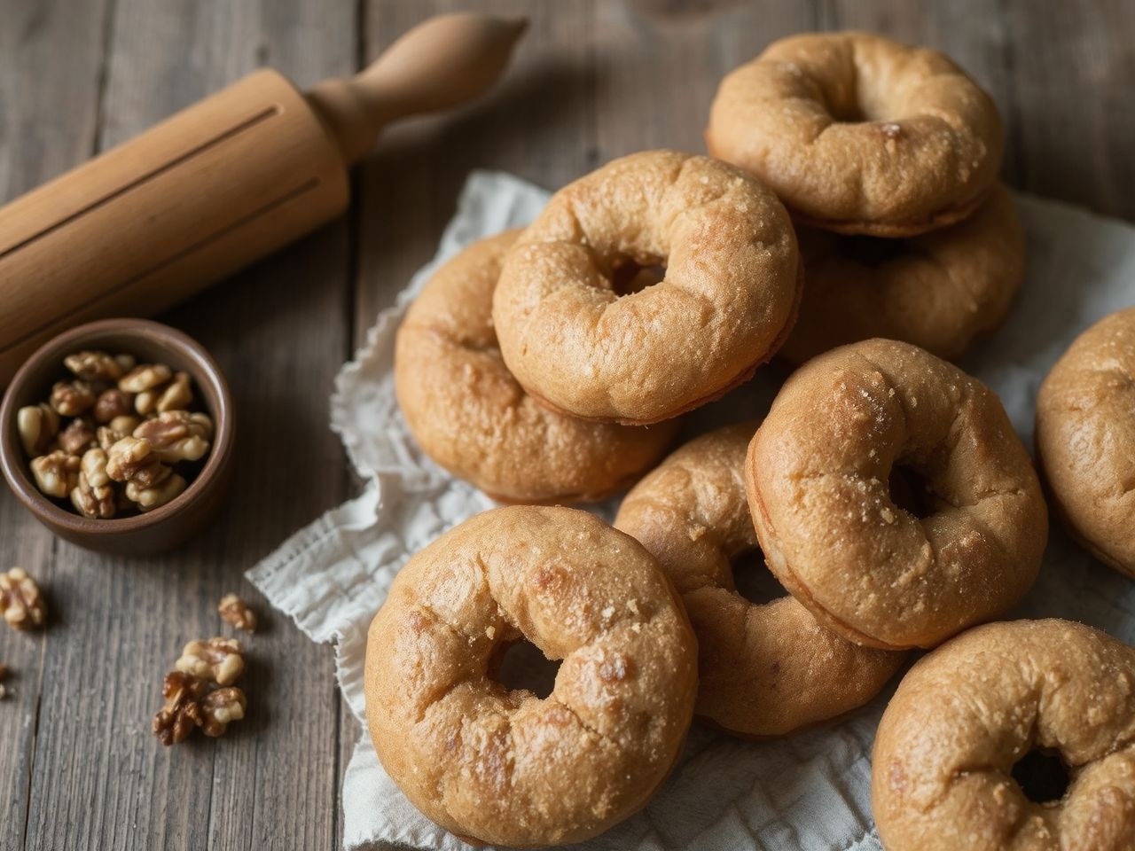 A diós fánk generációkon átívelő, családi recept és élmény.