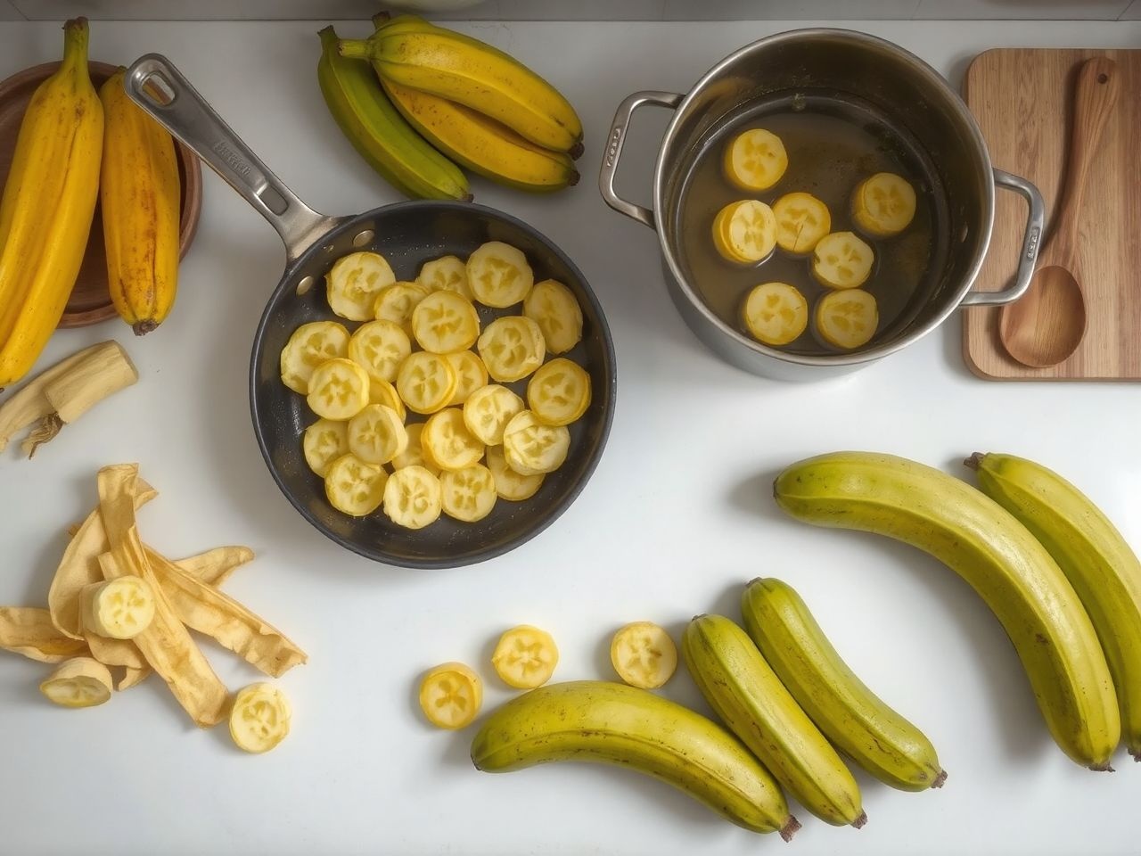 A főzőbanán lisztté őrölve kenyérhez is használható.