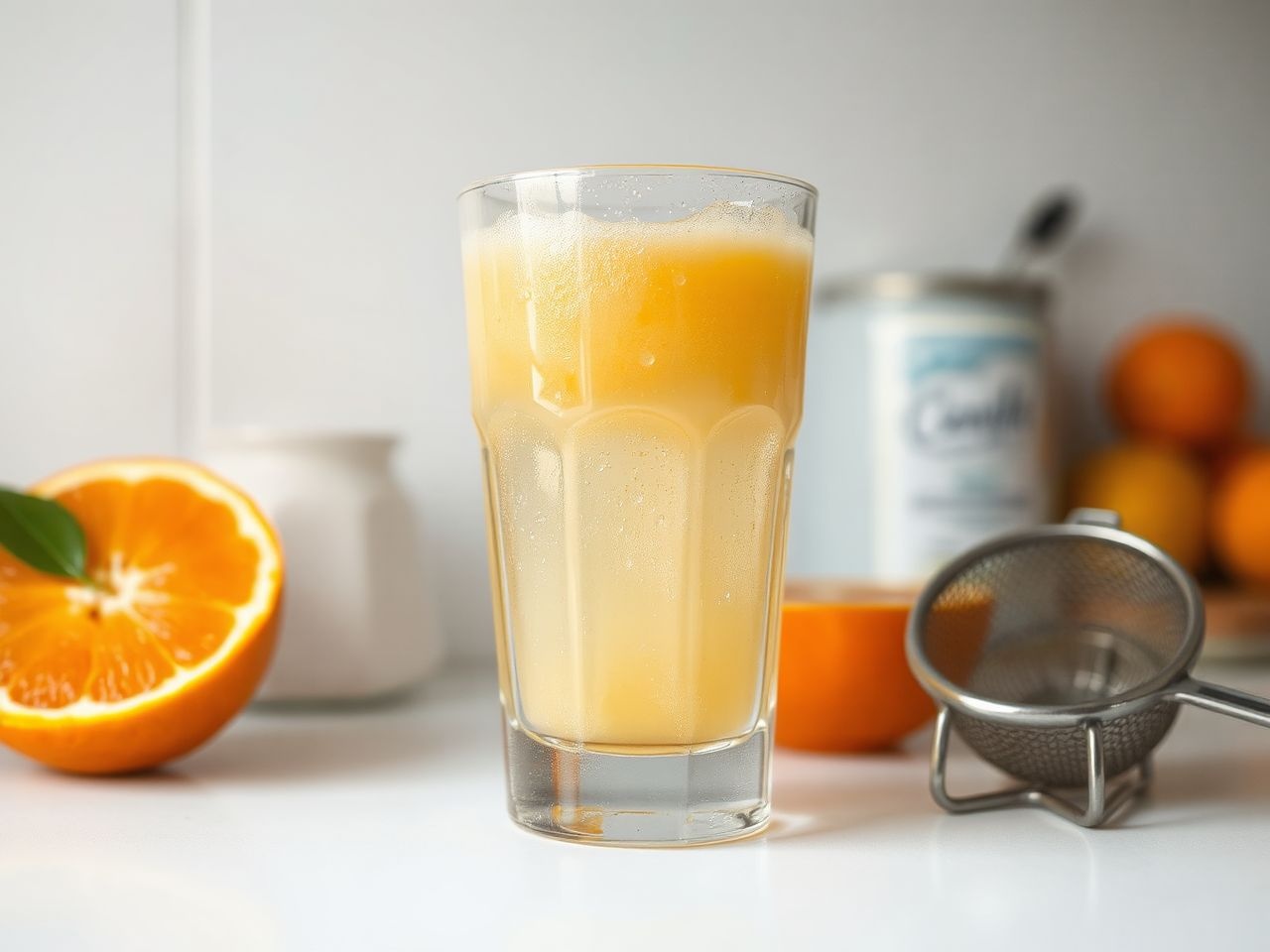 A frissen facsart narancslé vitamintartalma gyorsan csökken tároláskor.