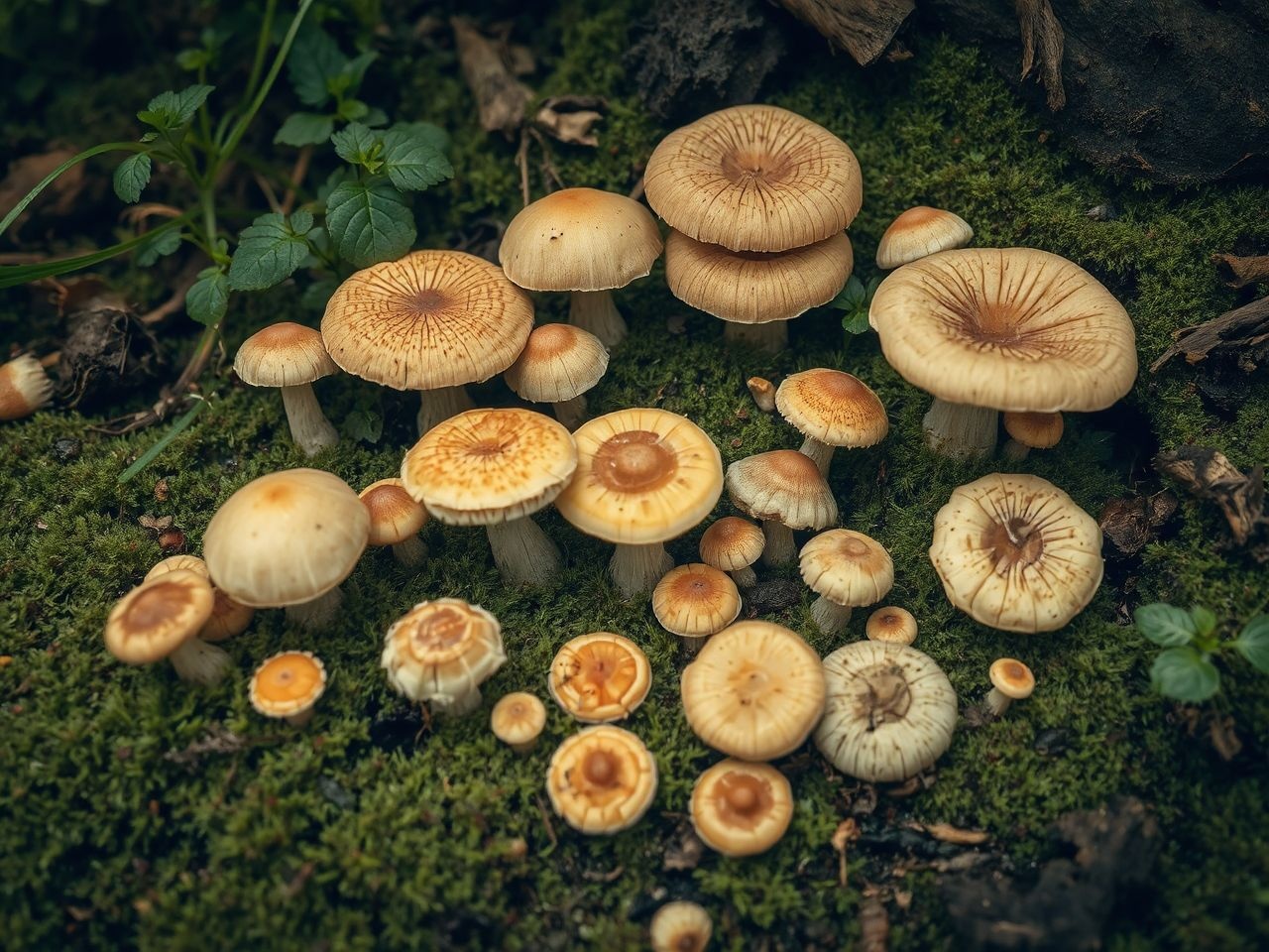 A gombák kulcsfontosságú lebontók az ökoszisztémában.