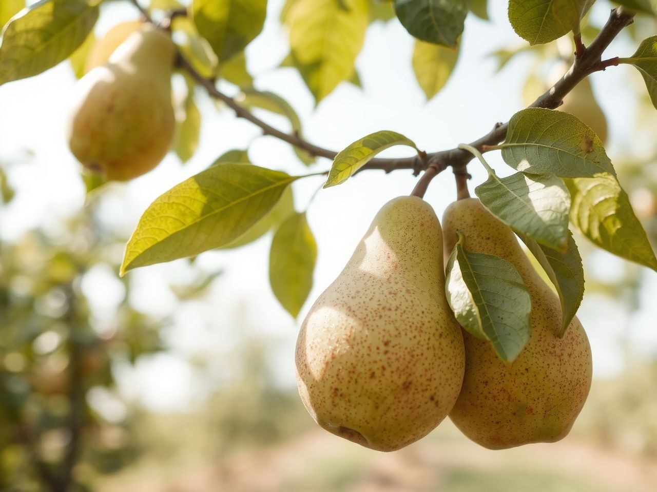 A körte optimális termése tápanyagban gazdag, jól vízáteresztő talajban érhető el.