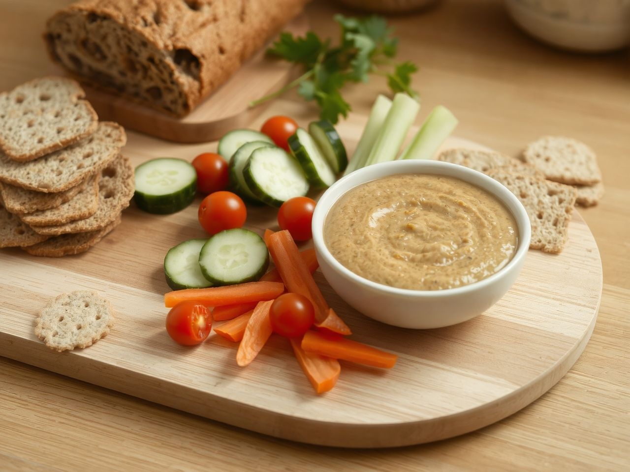 A lencsekrém levesbe és mártogatósnak is kiváló!