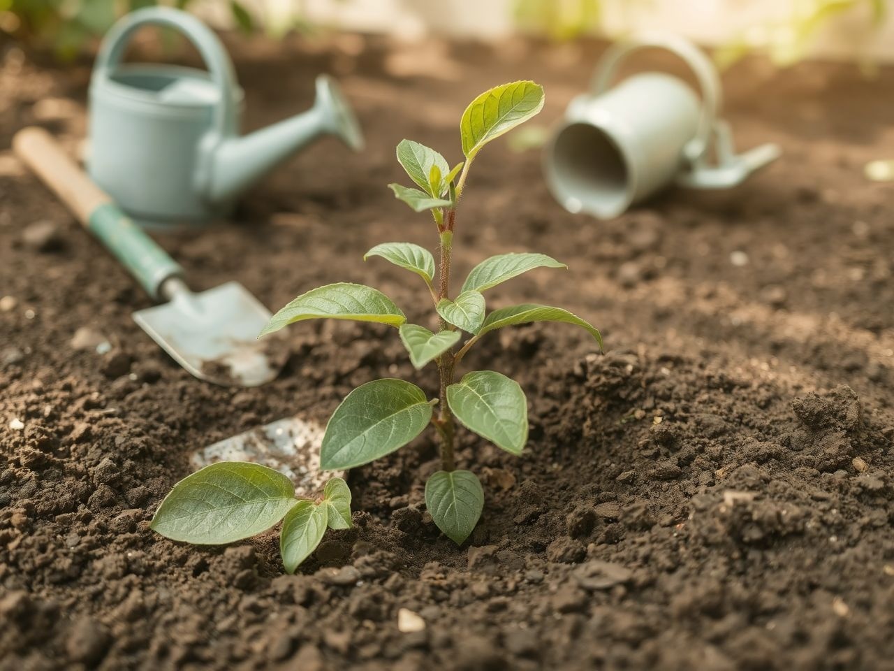 A meggyfa ültetése ősszel biztosítja a gyors gyökérfejlődést.