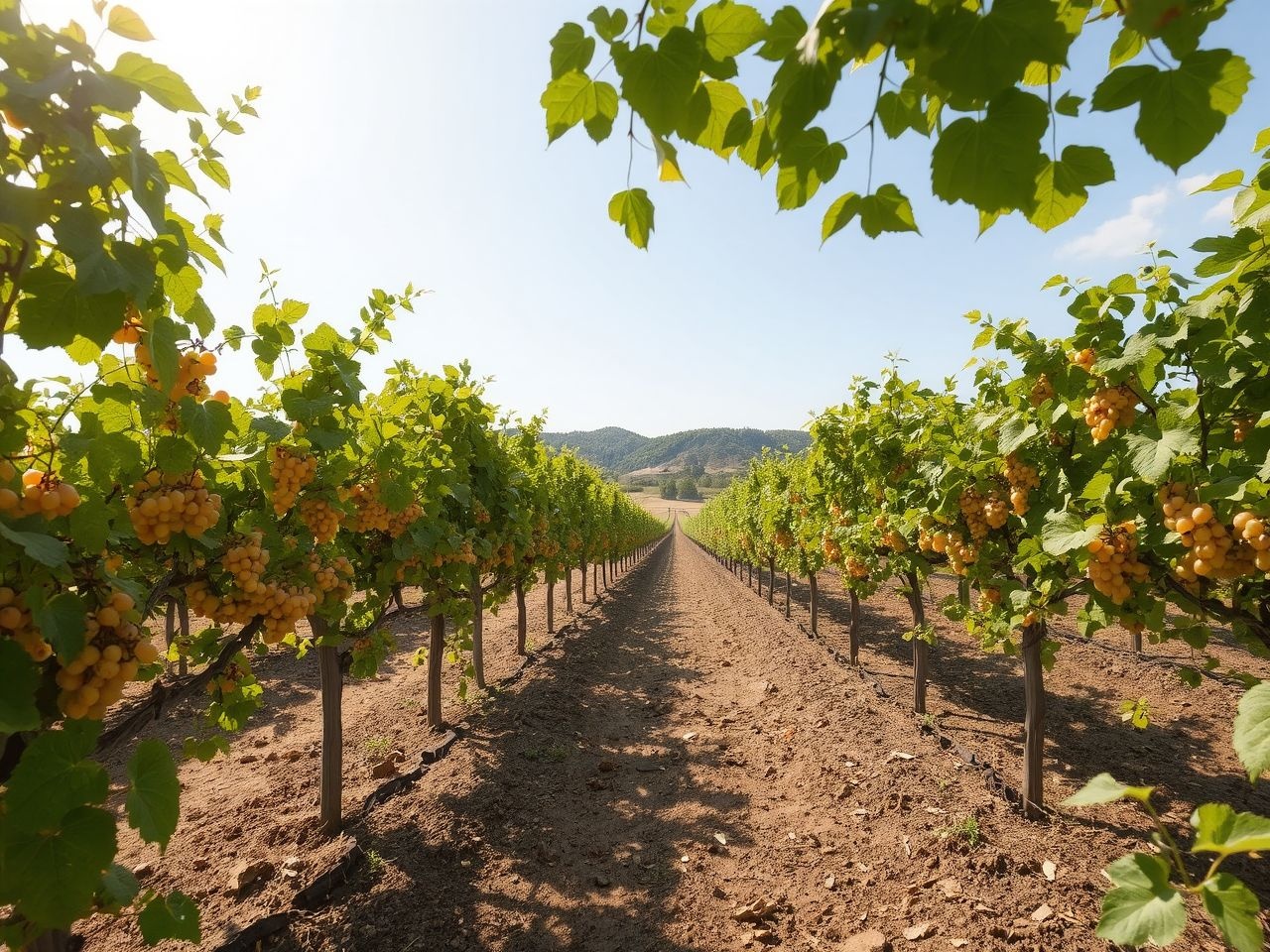 A narancsízű szőlő meleg klímát és jól drénezett talajt igényel.