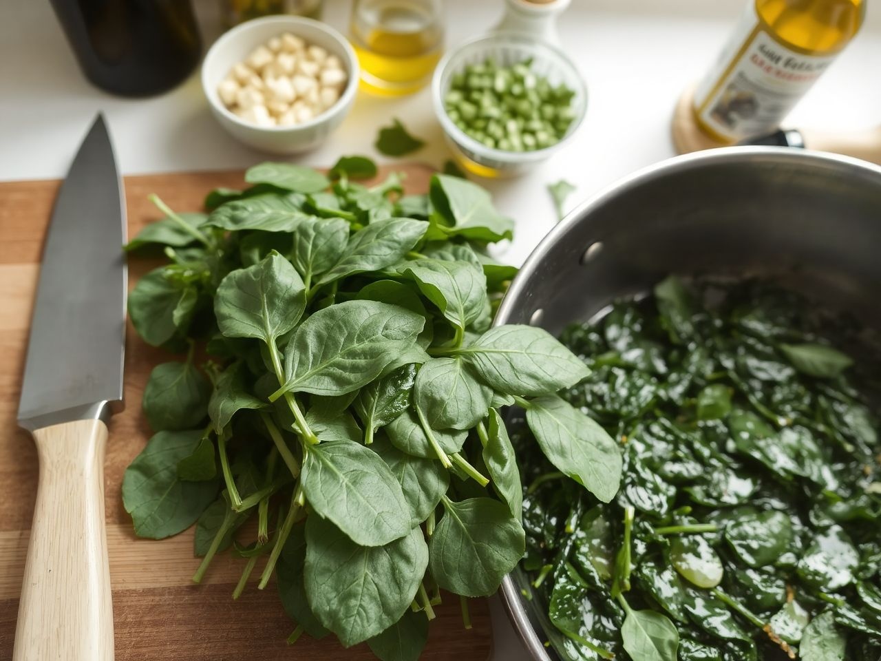 A spenót frissen, párolva vagy sült formában is ízletes.