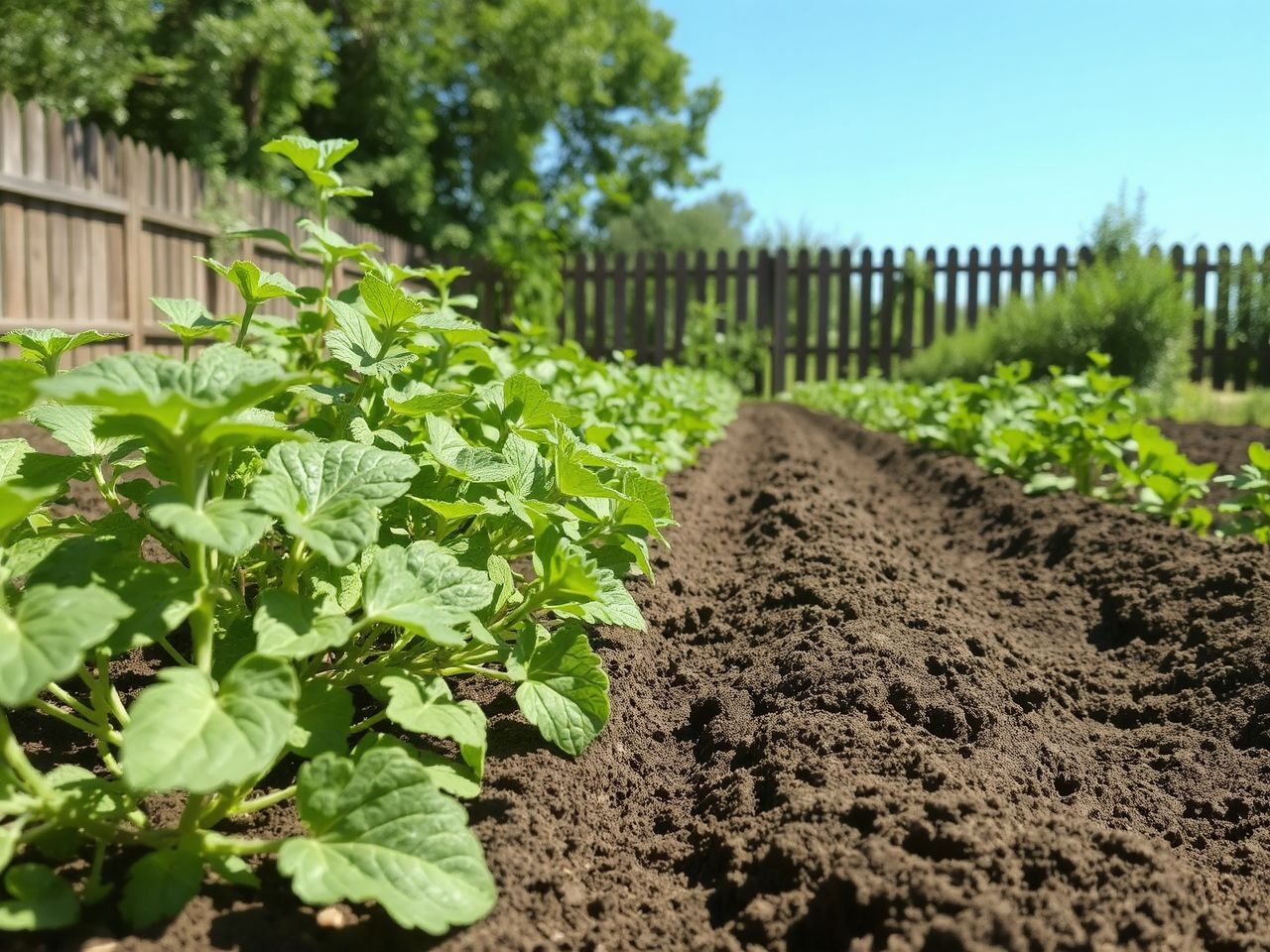 A keserű uborka a jó vízelvezetésű, tápanyagban gazdag talajt szereti.