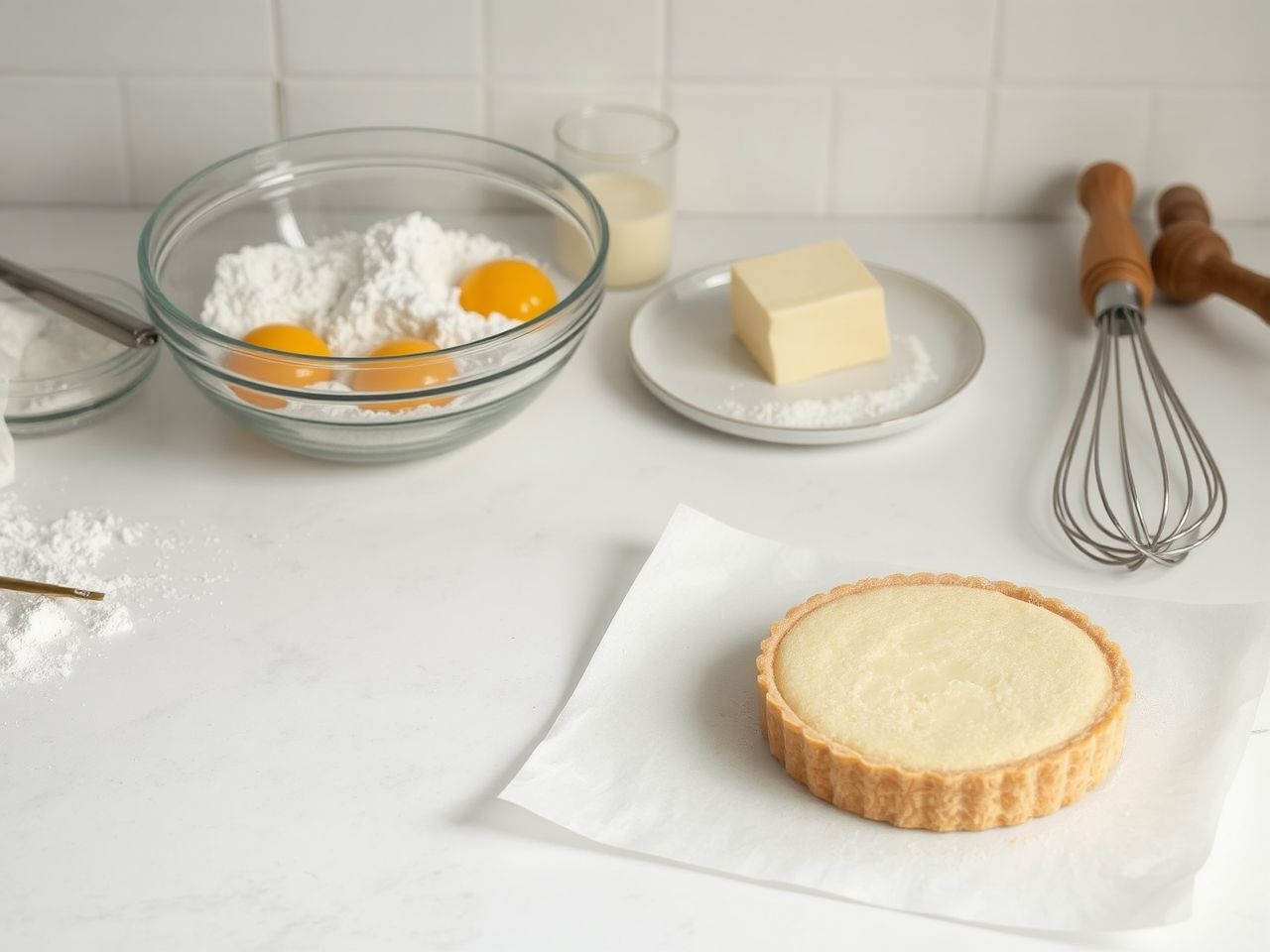 A piskóta könnyű és légies, az omlós tészta omlós.