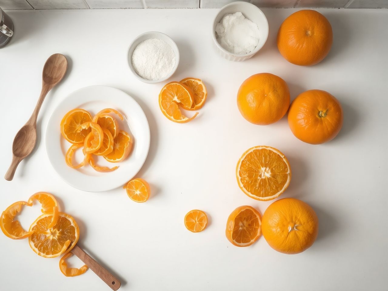 A cukros áztatás időtartama meghatározza a kandírozás minőségét.