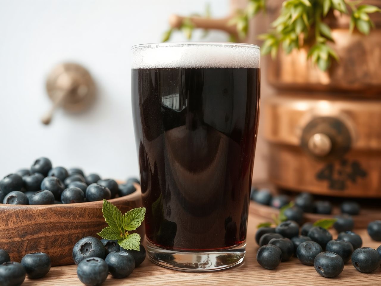 Az áfonyás sör természetes antioxidánsokban gazdag, ízletes innováció.