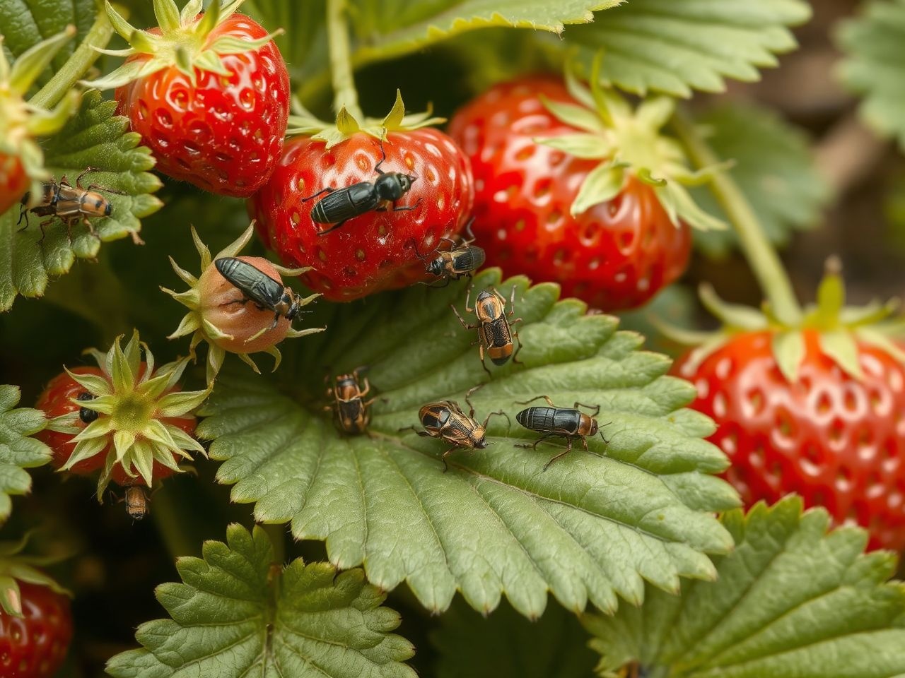 Az eper leggyakoribb kártevője a levéltetű.