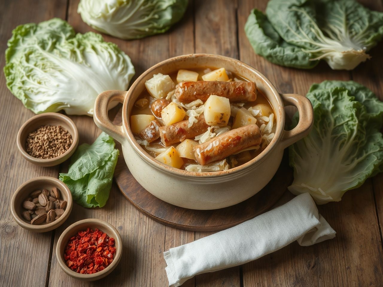 Savanyú káposztás egytálételek laktatók és könnyen elkészíthetők.