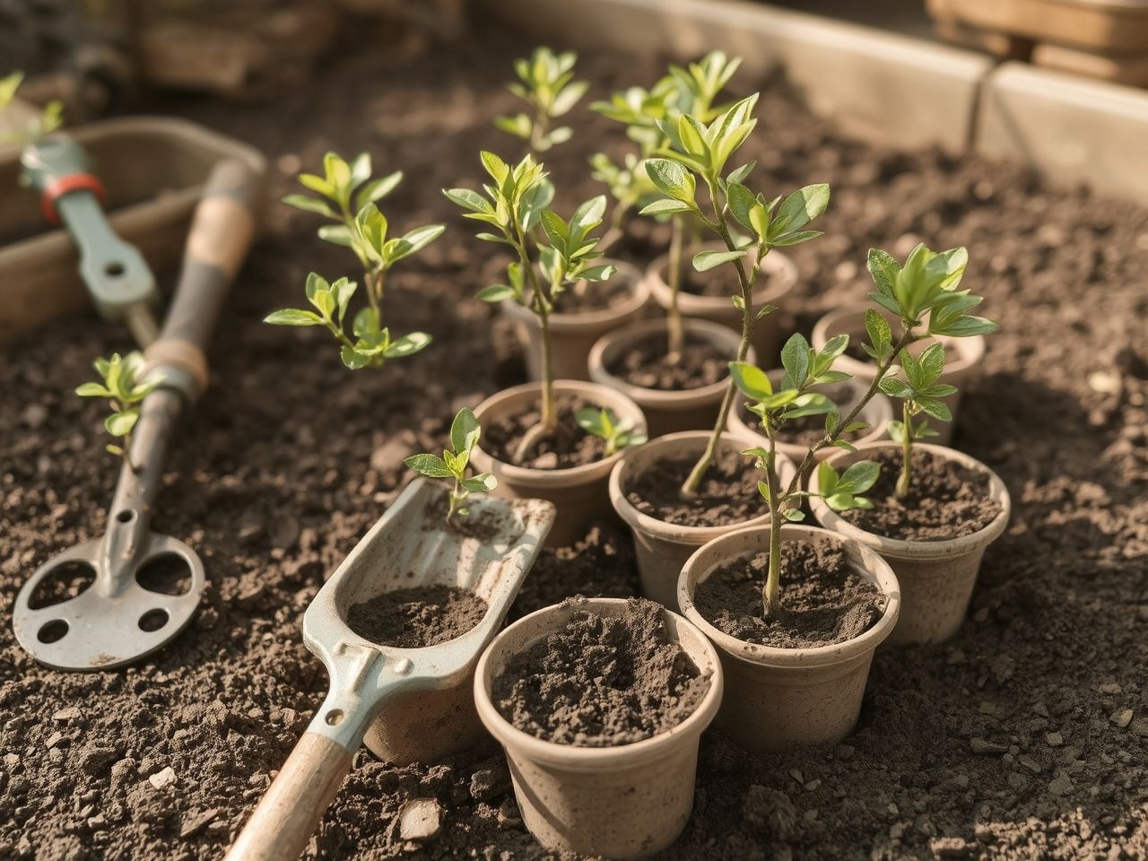 A talaj előkészítése alapvető a mandulafa egészséges növekedéséhez.