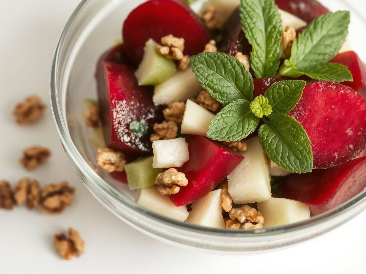 Az almás céklasaláta édes-savanyú ízű, frissítő különlegesség.