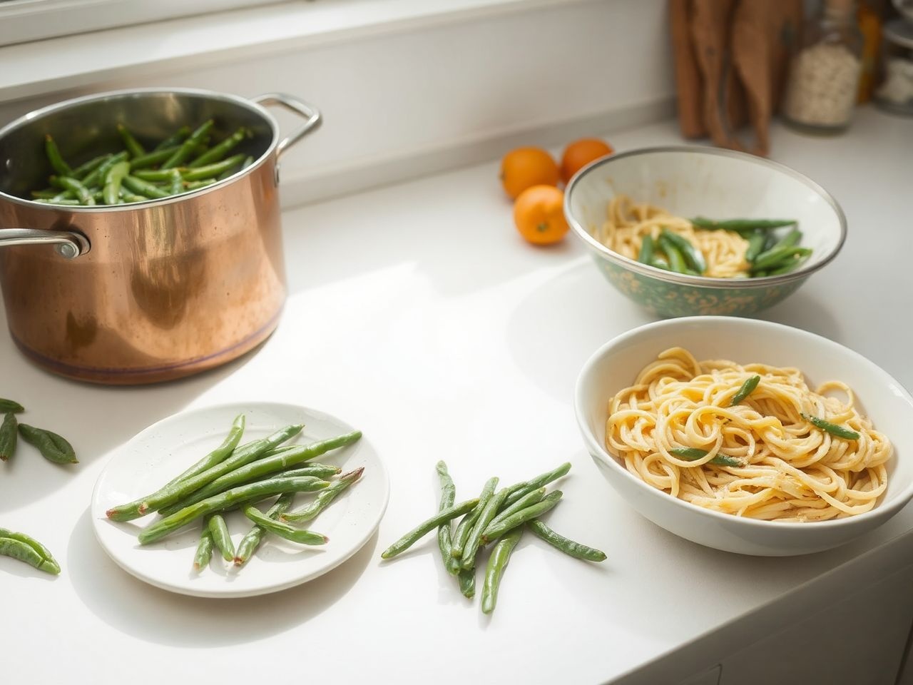 Kerüld a túlfőzést, hogy a zöldbab ropogós maradjon.