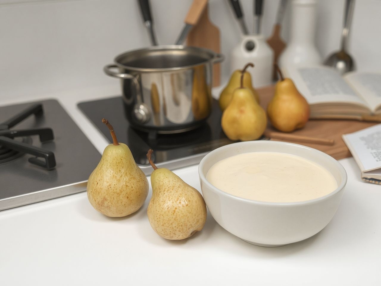 A túl főzött körte elveszíti zamatos, krémes állagát.