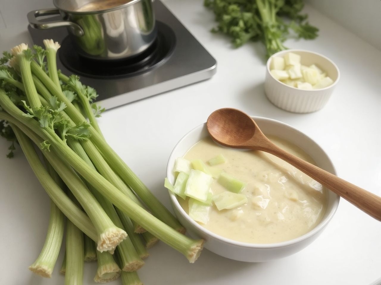 A túlfőzés könnyű, előzd meg roppanósra hagyva a zellert.