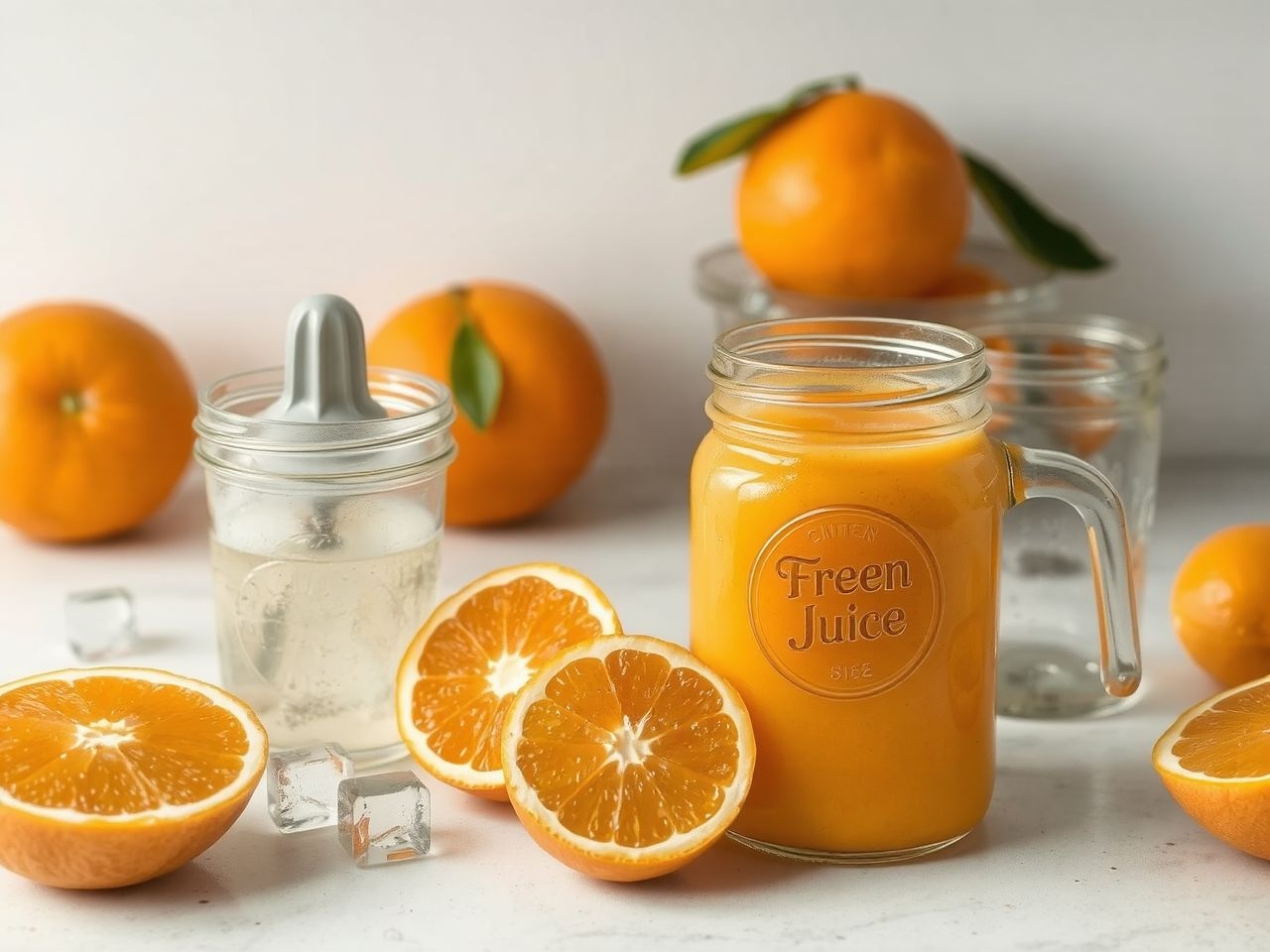 A narancslé puhulását citromlével és gyors hűtéssel előzhetjük meg.