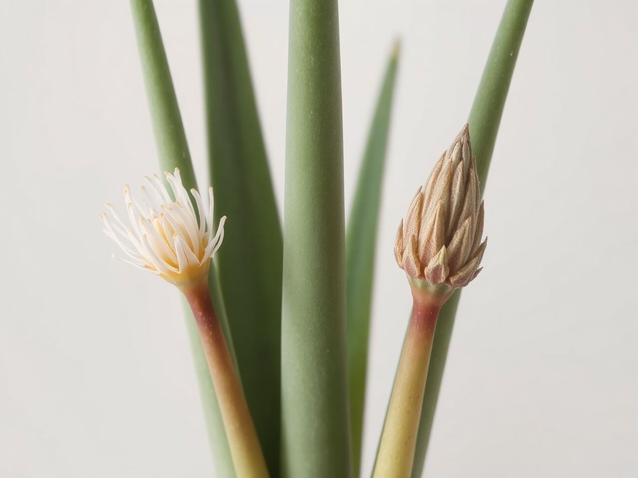 Az aloe vera ritkán virágzik megfelelő gondozás nélkül.