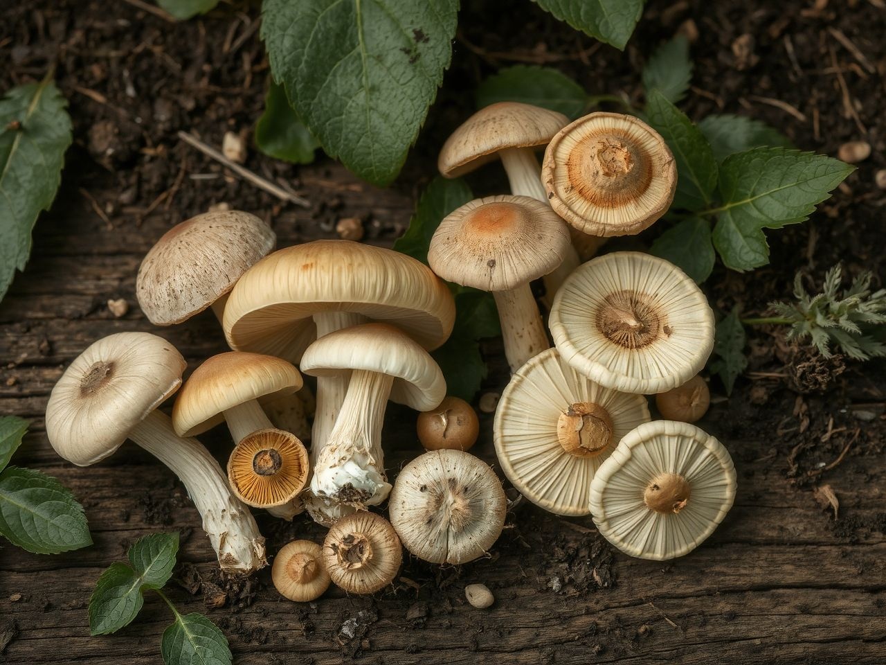 A gombák nem növények, hanem külön biológiai csoport.