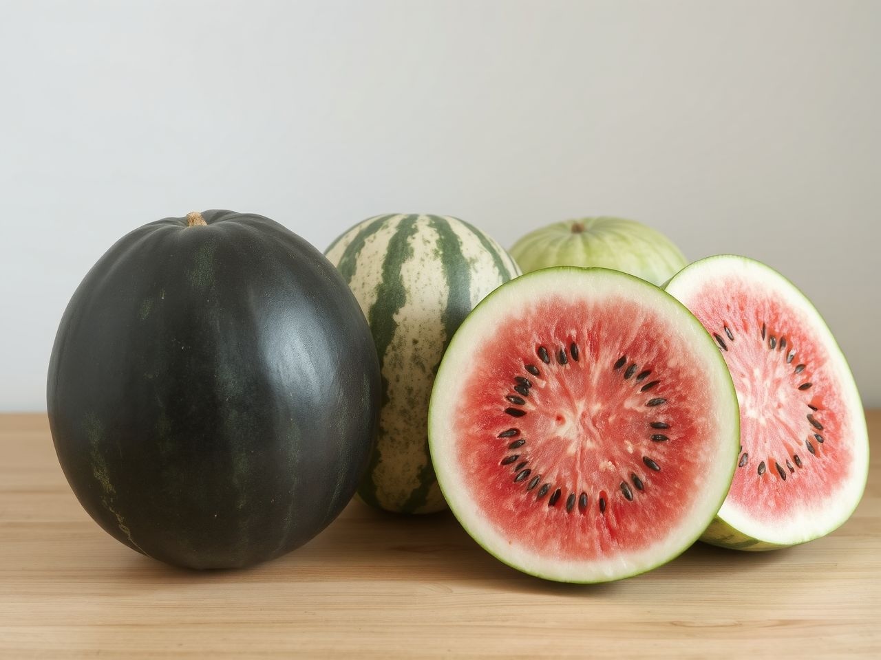 A fekete héjú görögdinnye íze édesebb, mint a hagyományos.