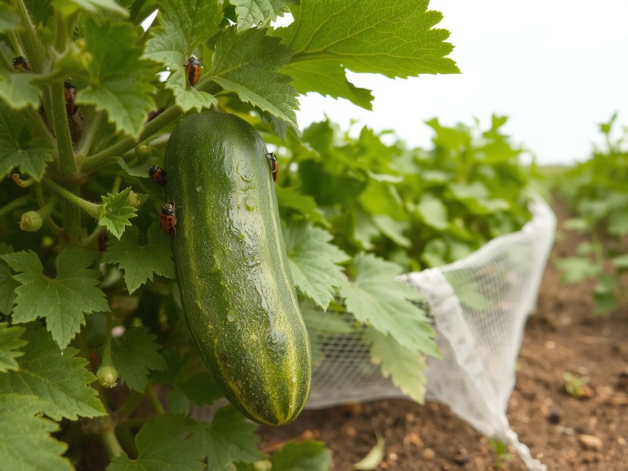 A biológiai védekezés csökkenti a vegyszerek káros hatását.