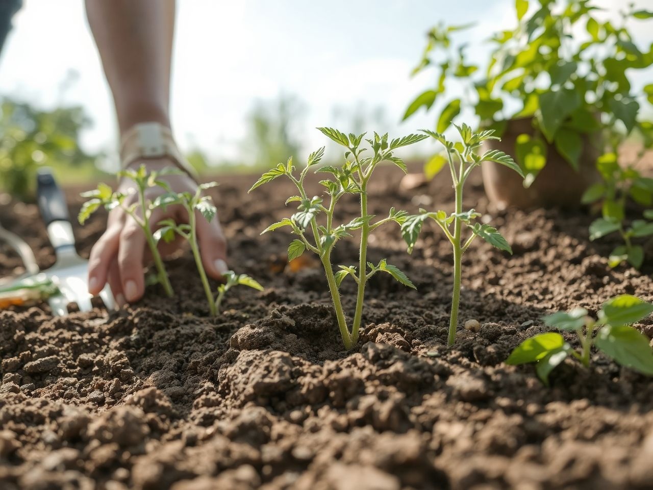 A paradicsomot május közepén érdemes kiültetni szabadba.