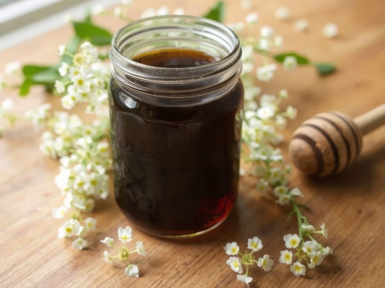 Otthon készítve garantáltan friss és természetes bodzaszörp íz!