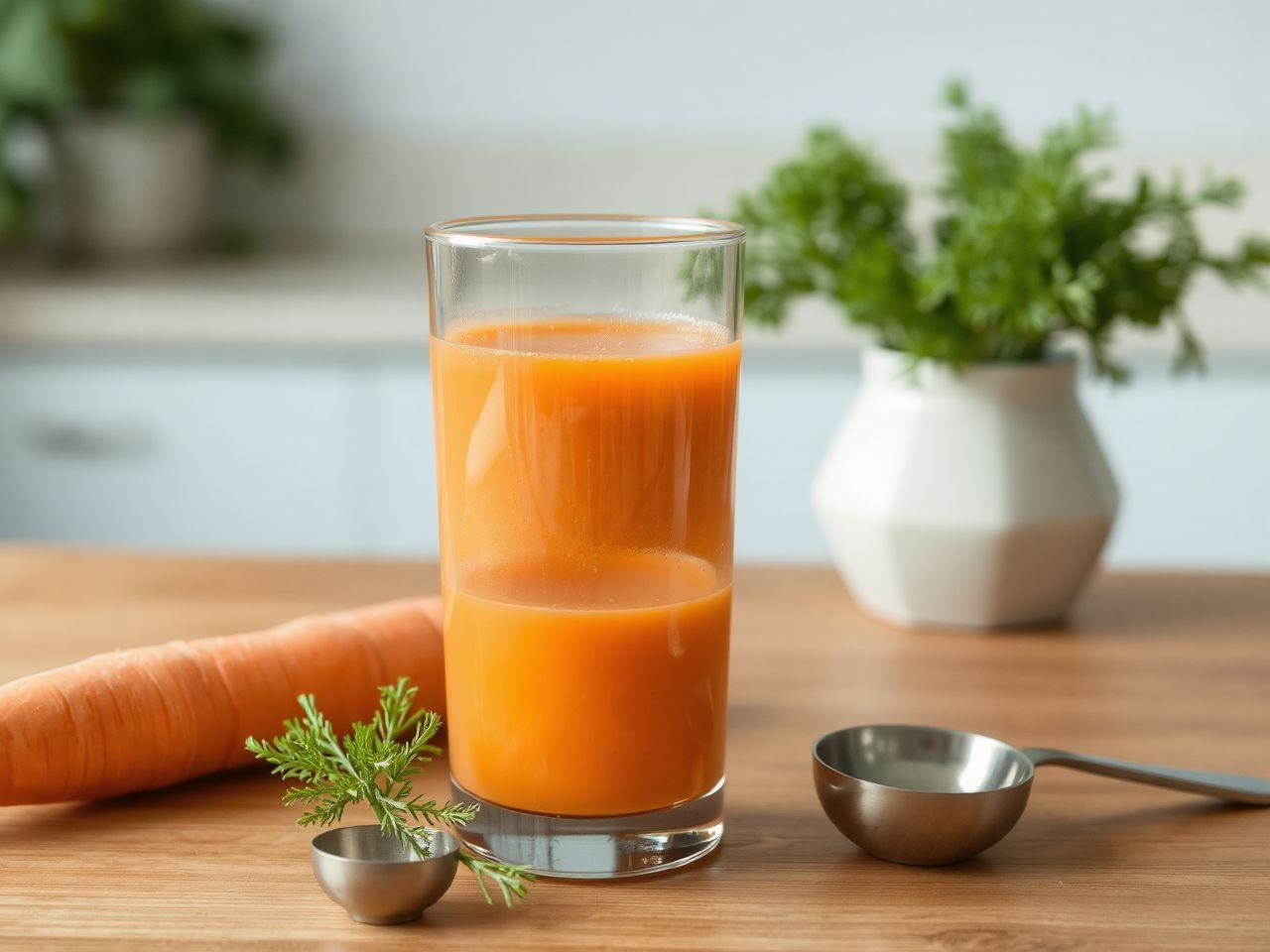 Reggel éhgyomorra egy pohár friss répalé a legideálisabb.