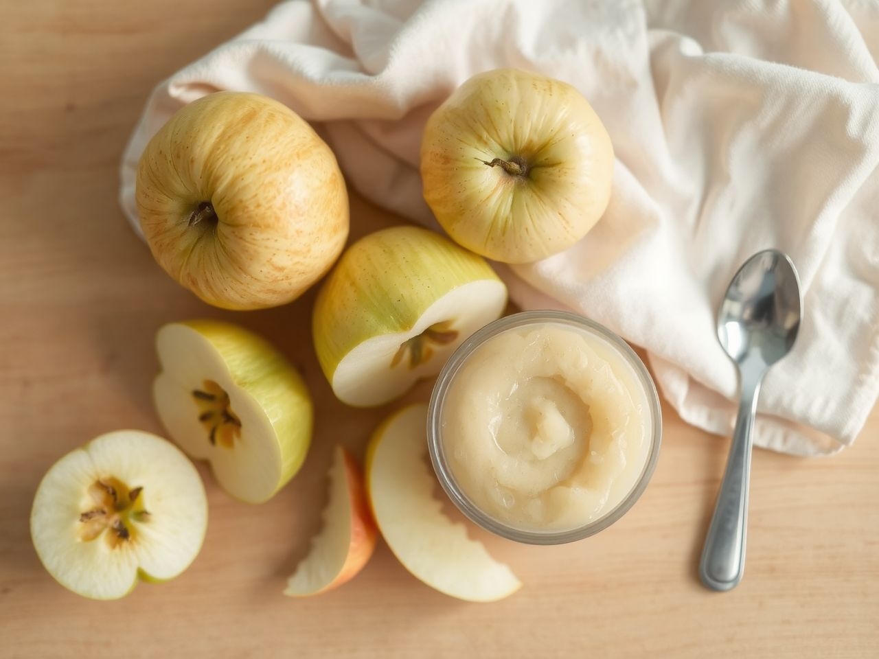 Az alma könnyen emészthető, ideális első gyümölcs a babáknak.