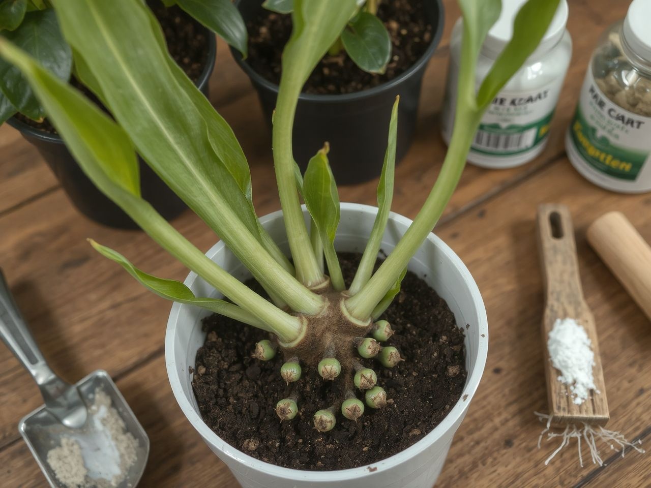 A parasztkaktusz könnyen szaporítható tőosztással és dugványozással.