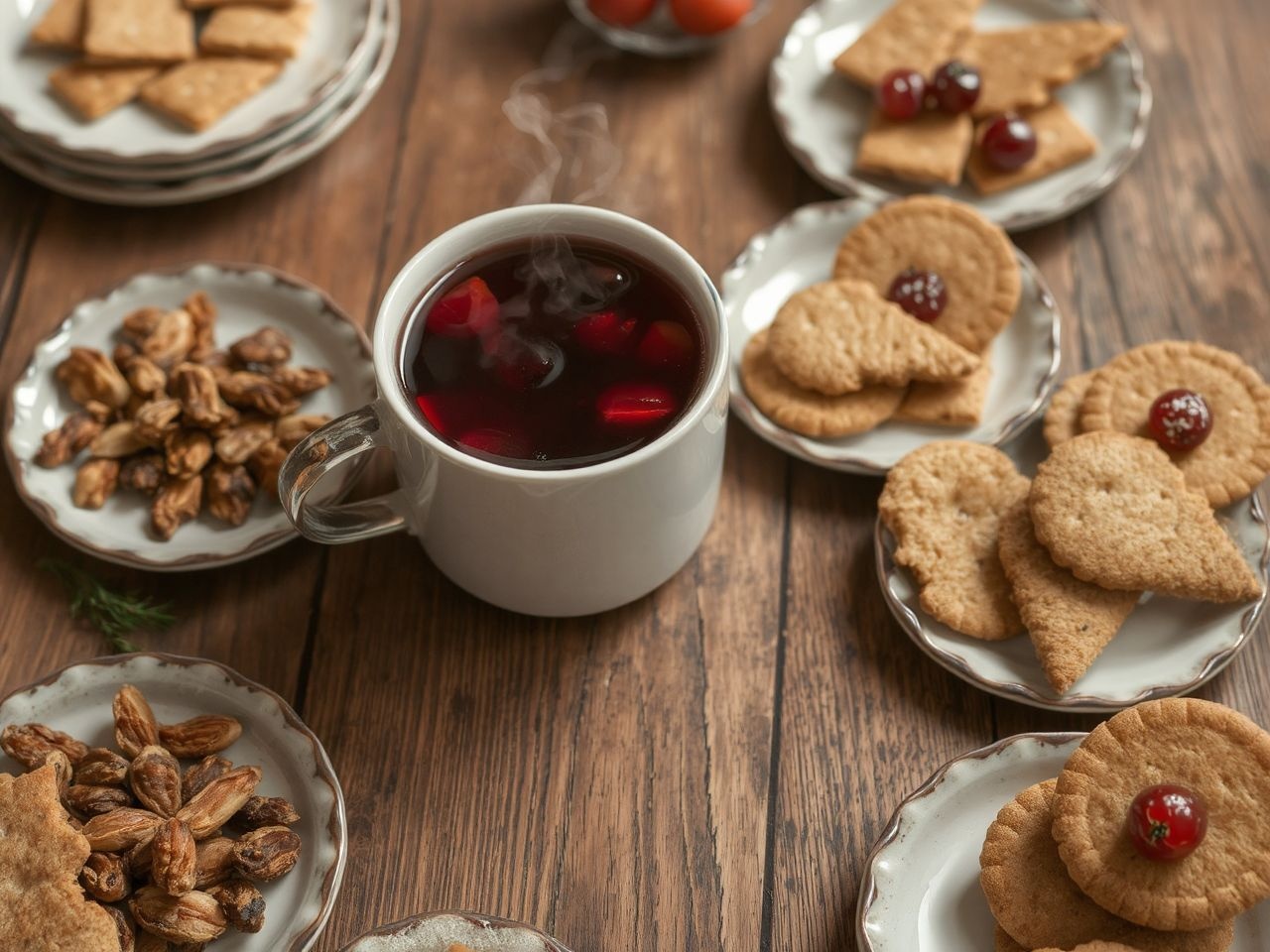 Gyömbéres mézeskalács tökéletes kísérője a forró puncsnak.