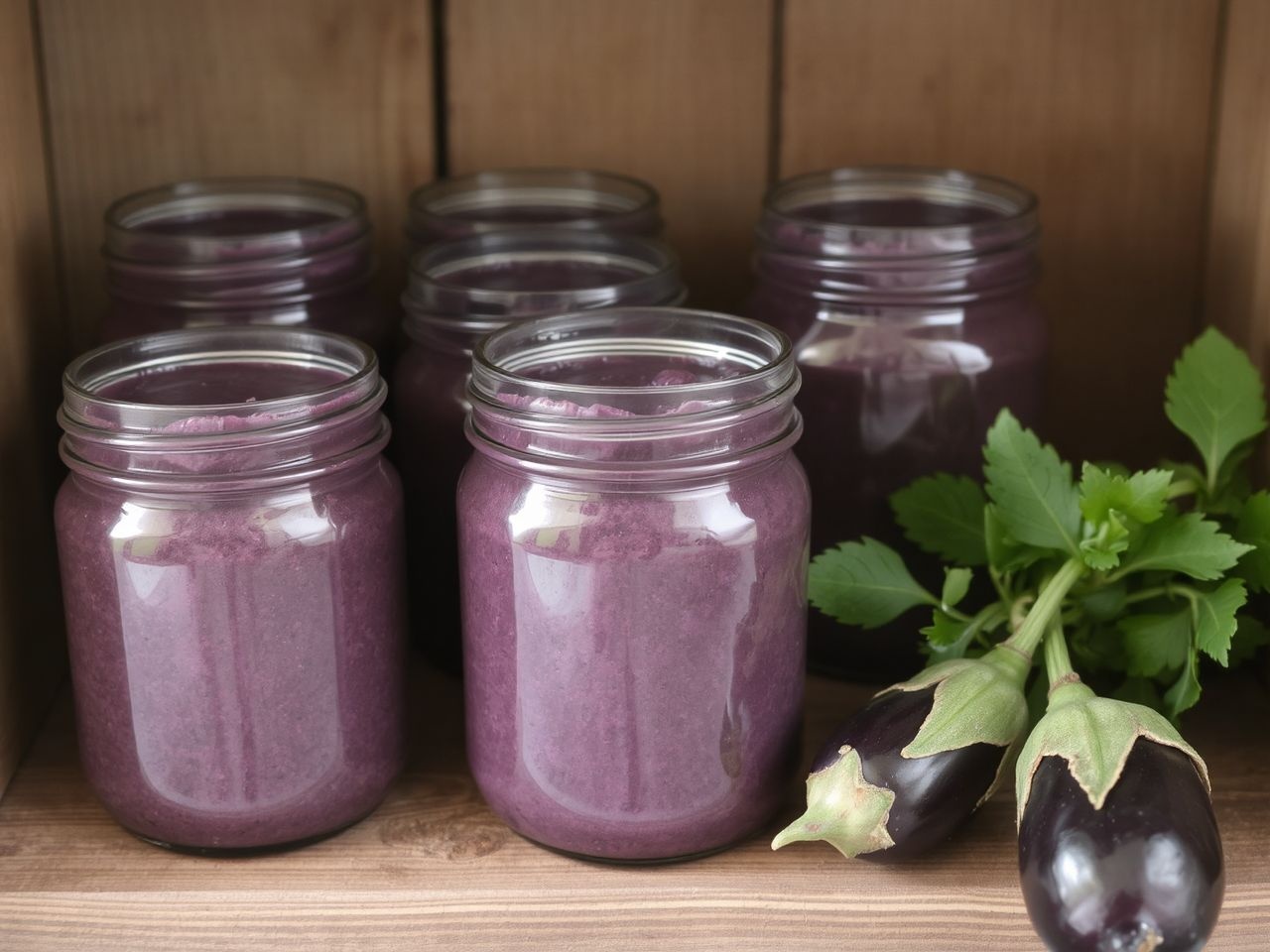 A padlizsánkrémet üvegekben hűvös helyen tárold hónapokig.