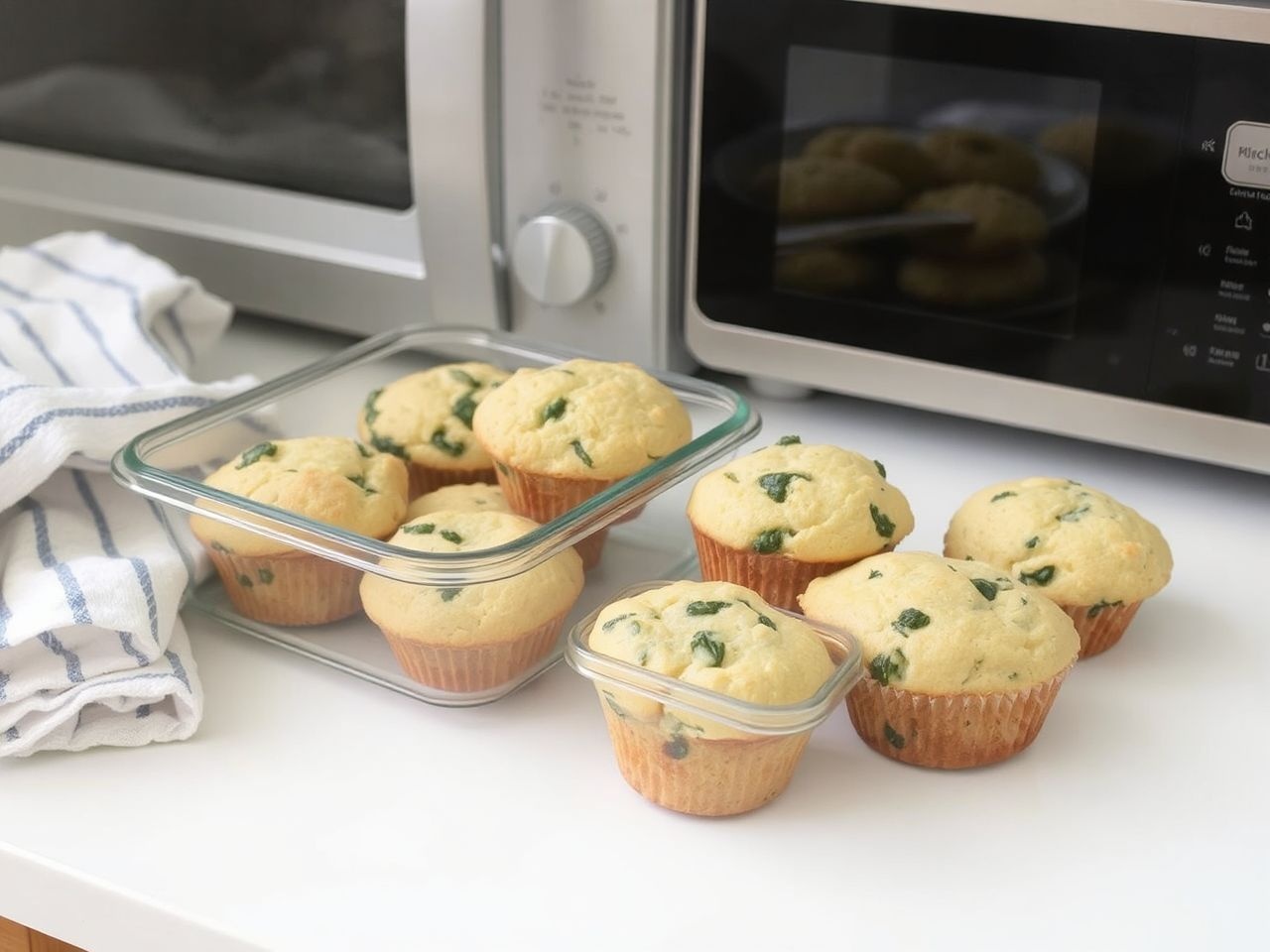 A muffinokat légmentesen tárold, így megőrzik frissességüket.