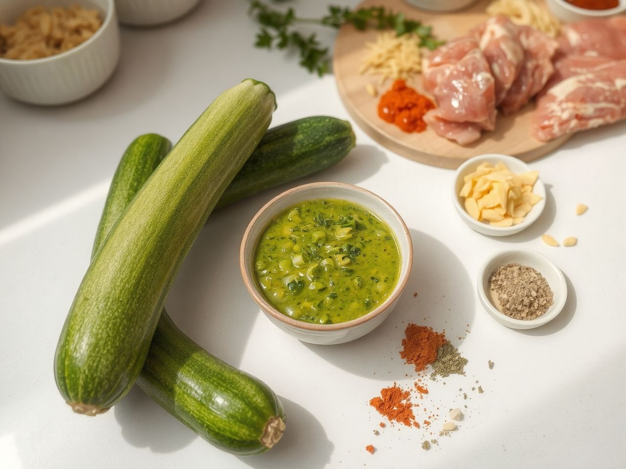 A cukkini különleges textúrája végtelen variációkra inspirál.