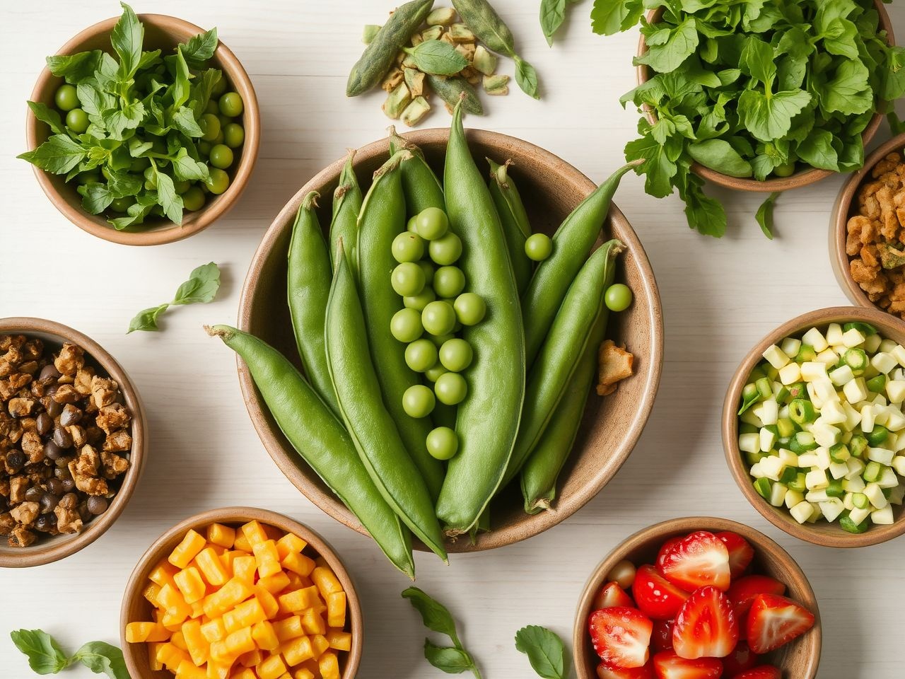 A zöldborsó kiváló fehérjeforrás vegán és gluténmentes étrendben.