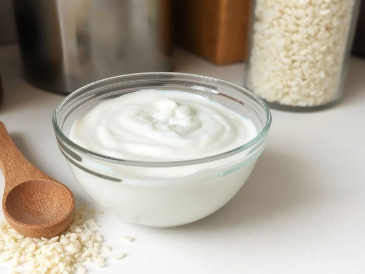 A házi rizstejföl krémes állagát a megfelelő áztatás biztosítja.