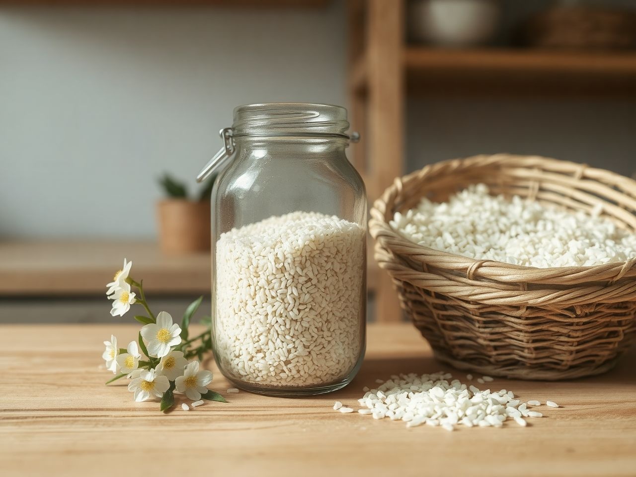 A jázmin rizst légmentesen tárold, hosszabb frissességért.