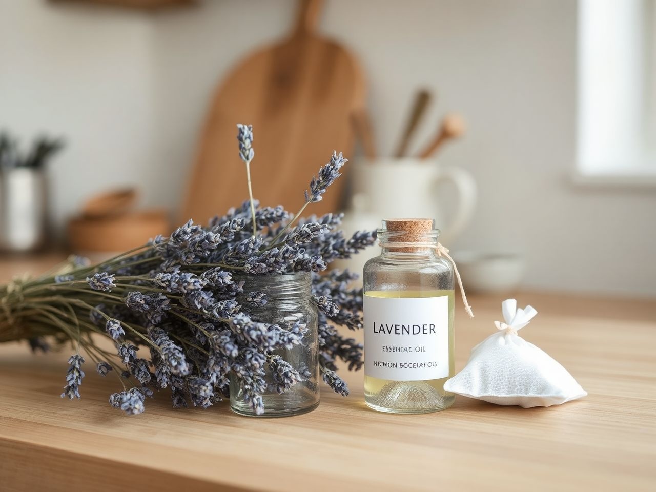 A levendula természetes rovarriasztóként frissíti a lakást.