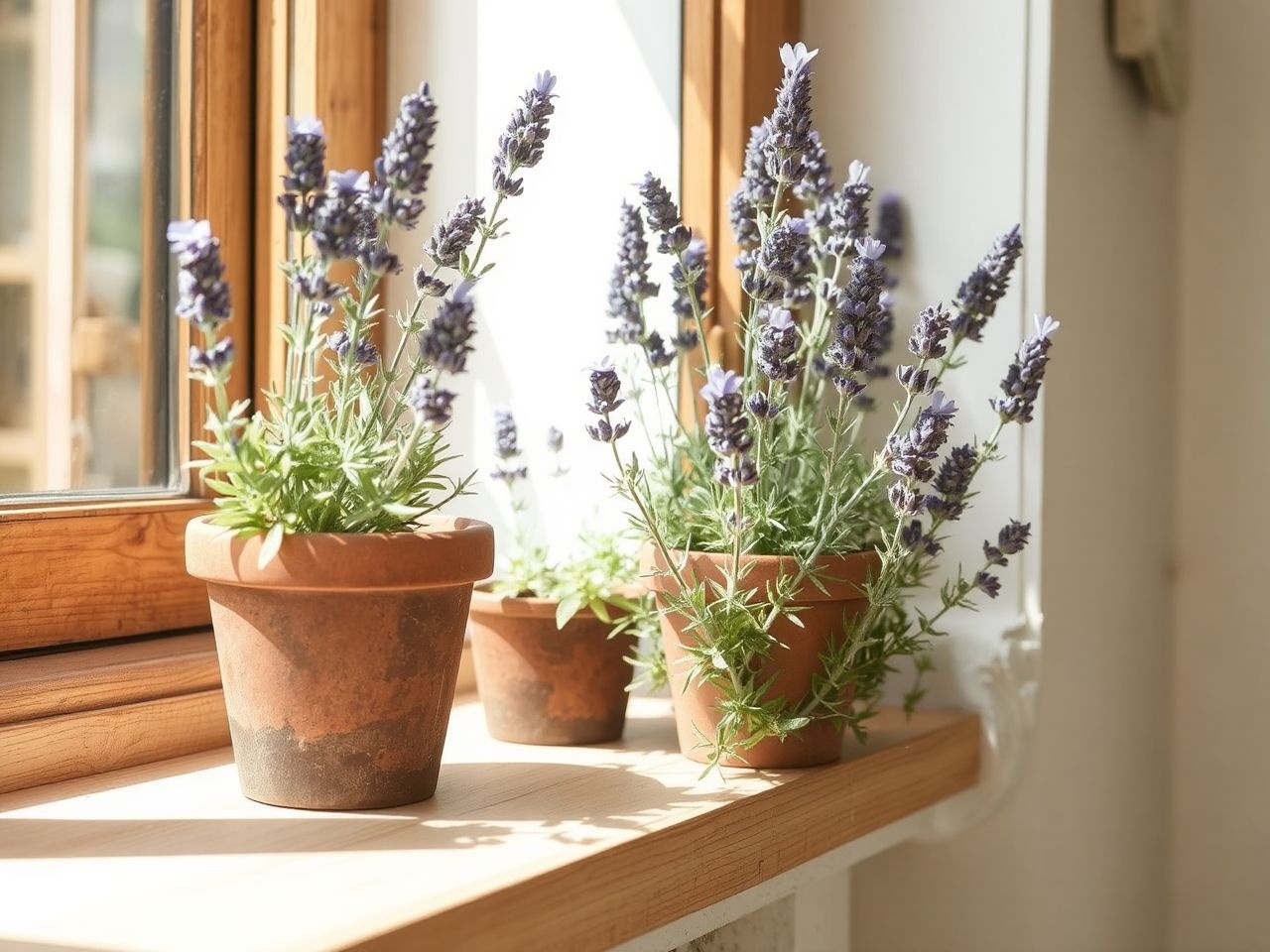 A levendula napos, jól szellőző helyen fejlődik legjobban.