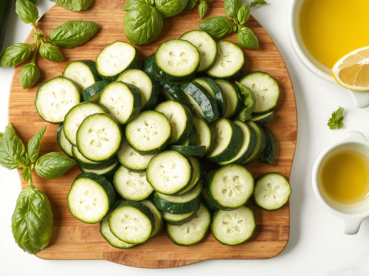 A nyers cukkini friss turmixokban és salátákban is kiváló.